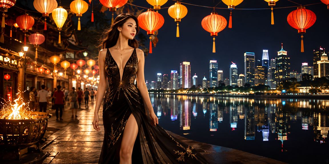 Không khí chợ đêm Huế nhộn nhịp với người chơi theo dõi kết quả cá cược thể thao trên điện thoại